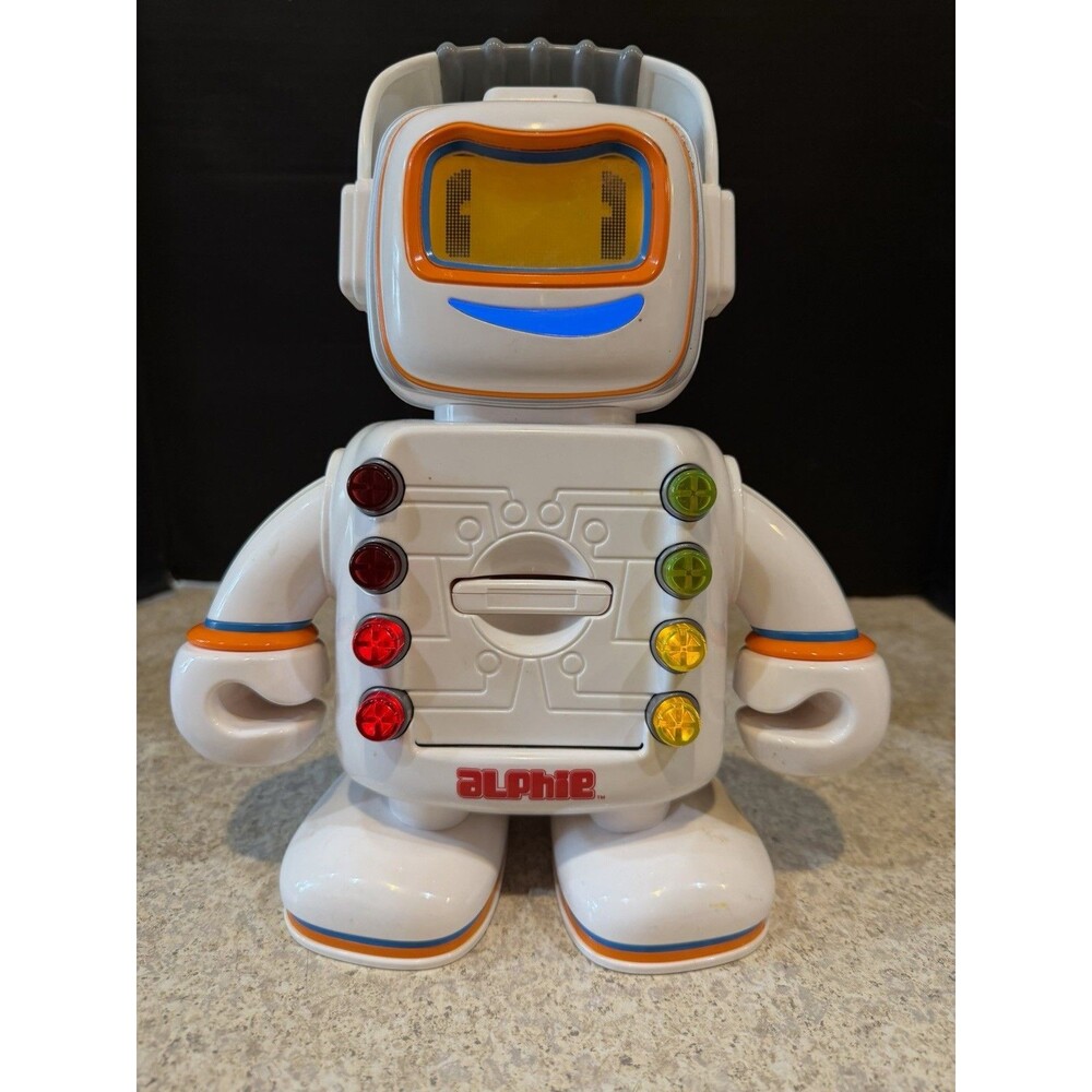 Hasbro Playskool Alphie Learning Robot 2009 with 30 cards works great! - Picture 2 of 7